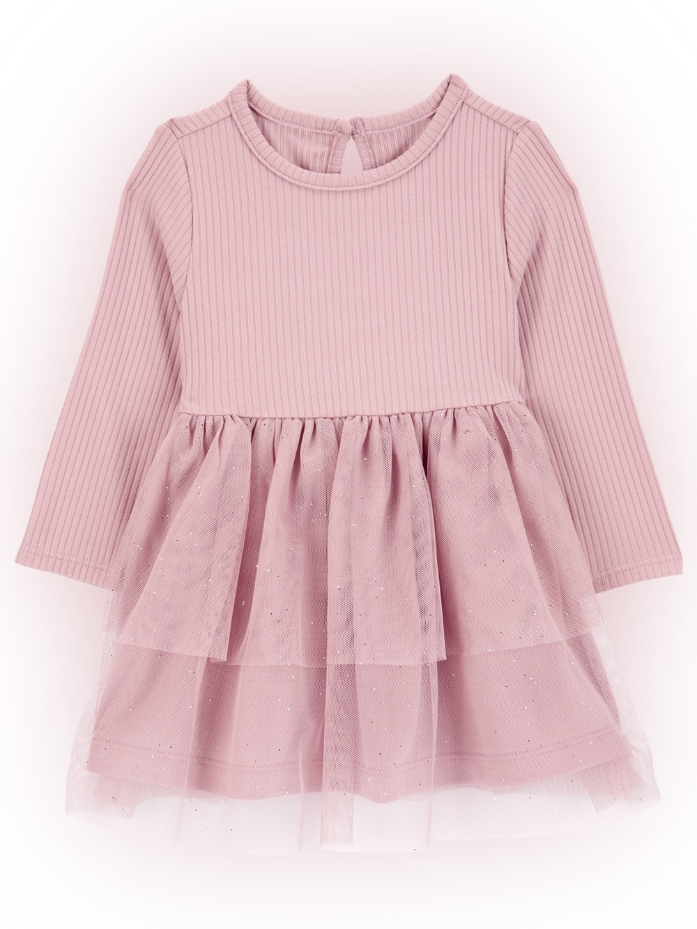Carter's Dusty Rose Tulle Dress
